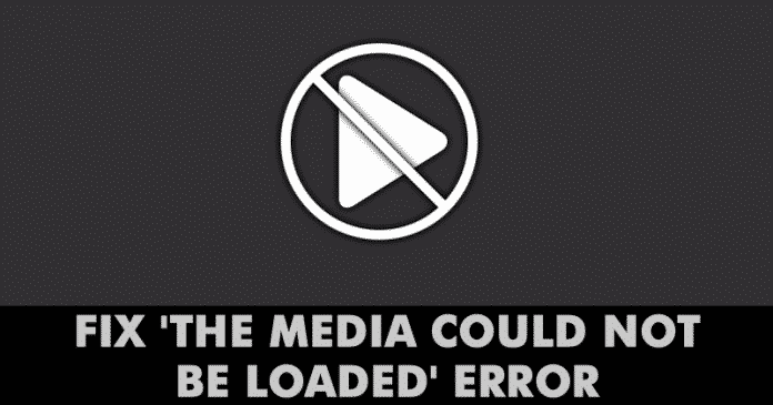 How To Fix ‘The Media Could Not be Loaded’ Error In Google Chrome